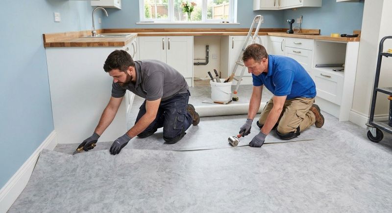 Sheet Linoleum Installation in Brielle, NJ