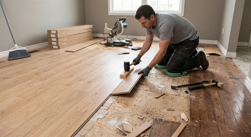 Laminate Floor Installation in Lincroft, NJ