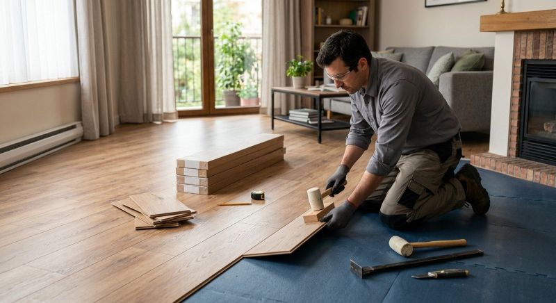 Laminate Floor Installation in West Long Branch, NJ