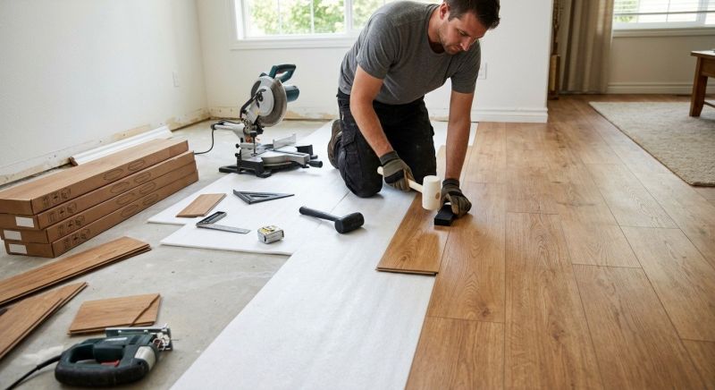 Laminate Floor Replacement in Waretown, NJ