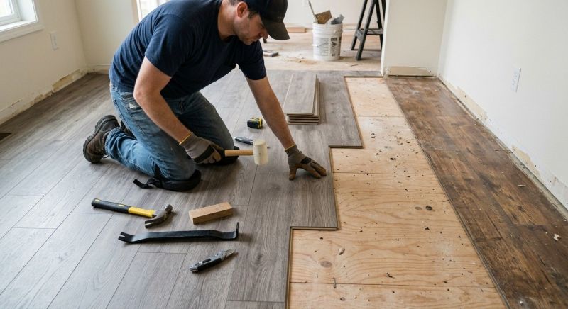Laminate Floor Replacement in West Long Branch, NJ
