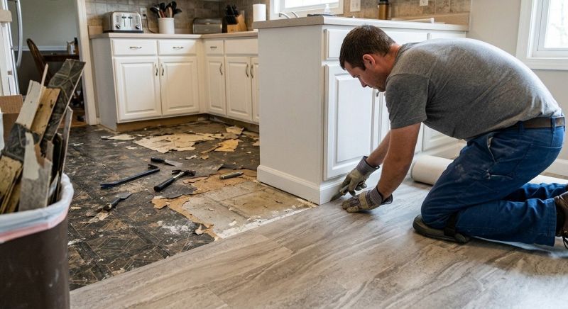Linoleum Floor Installation in Colts Neck, NJ