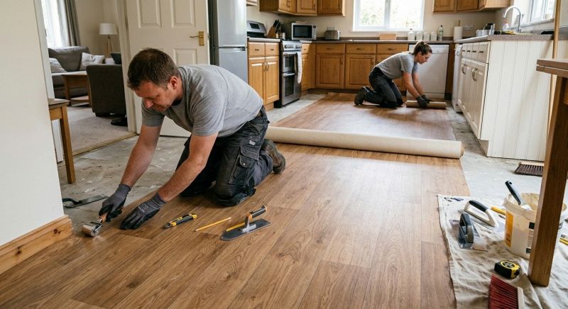 Linoleum Flooring Replacement in Toms River, NJ