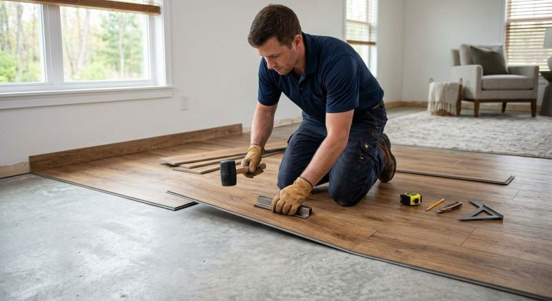 Luxury Vinyl Tile Installation in Allentown, NJ