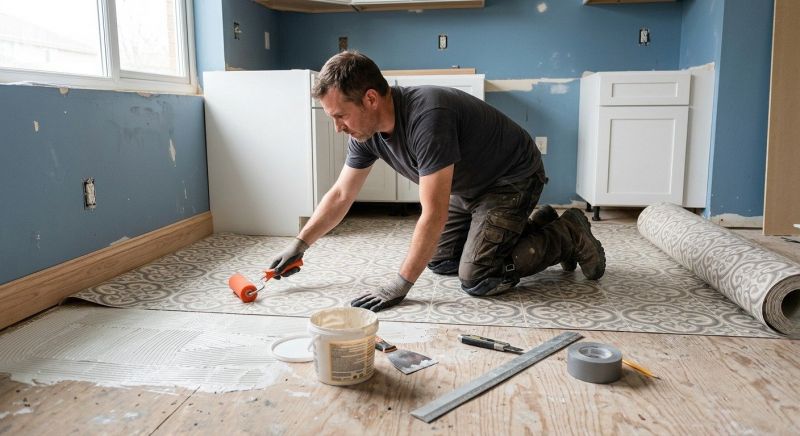 Sheet Linoleum Installation in Marlboro, NJ