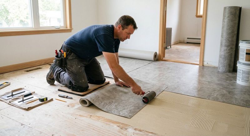 Sheet Vinyl Installation in Allentown, NJ