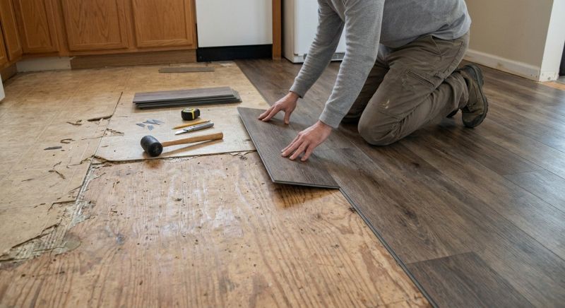 Vinyl Flooring Installation in Toms River, NJ