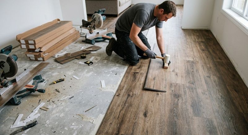 Vinyl Flooring Installation in Long Branch, NJ