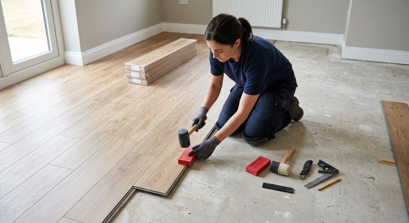 Vinyl Plank Floor Installation in Toms River, NJ